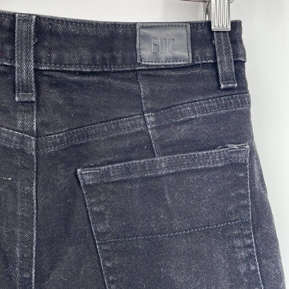 Urban outfitters BDG black high rise pin up jean shorts sz 30 - Picture 7 of 7